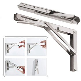 CLT CLETING 20-inch folding shelf bracket extended for a sturdy workbench