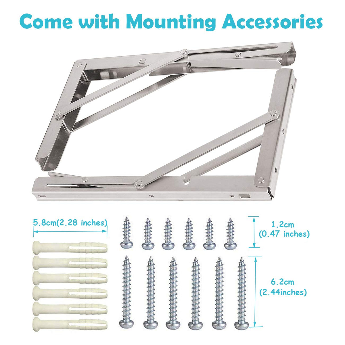 CLT garage workspace setup showing brackets supporting a sturdy workspace.