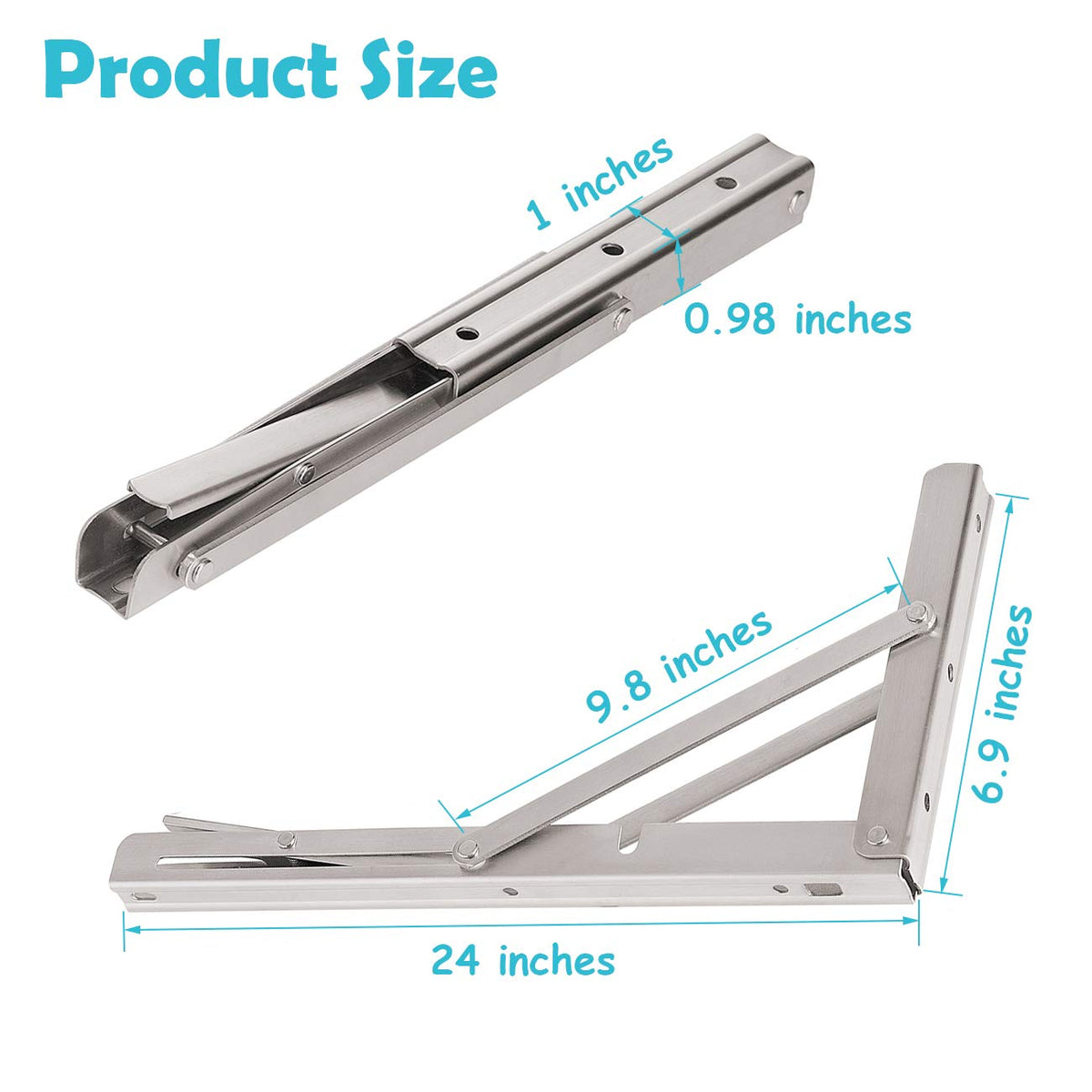 CLT packaging includes brackets, screws, and anchors for easy installation.