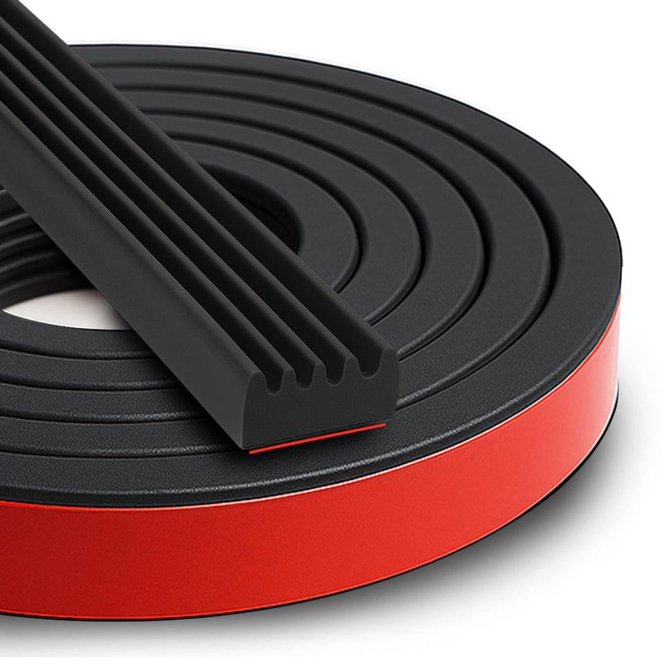 CMILAI 26ft EPDM weather strip with door edge seal reduces drafts and noise.