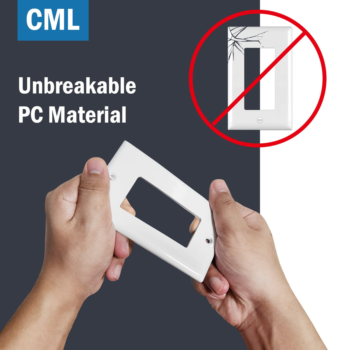 CML impact-resistant material provides lasting durability for busy spaces.