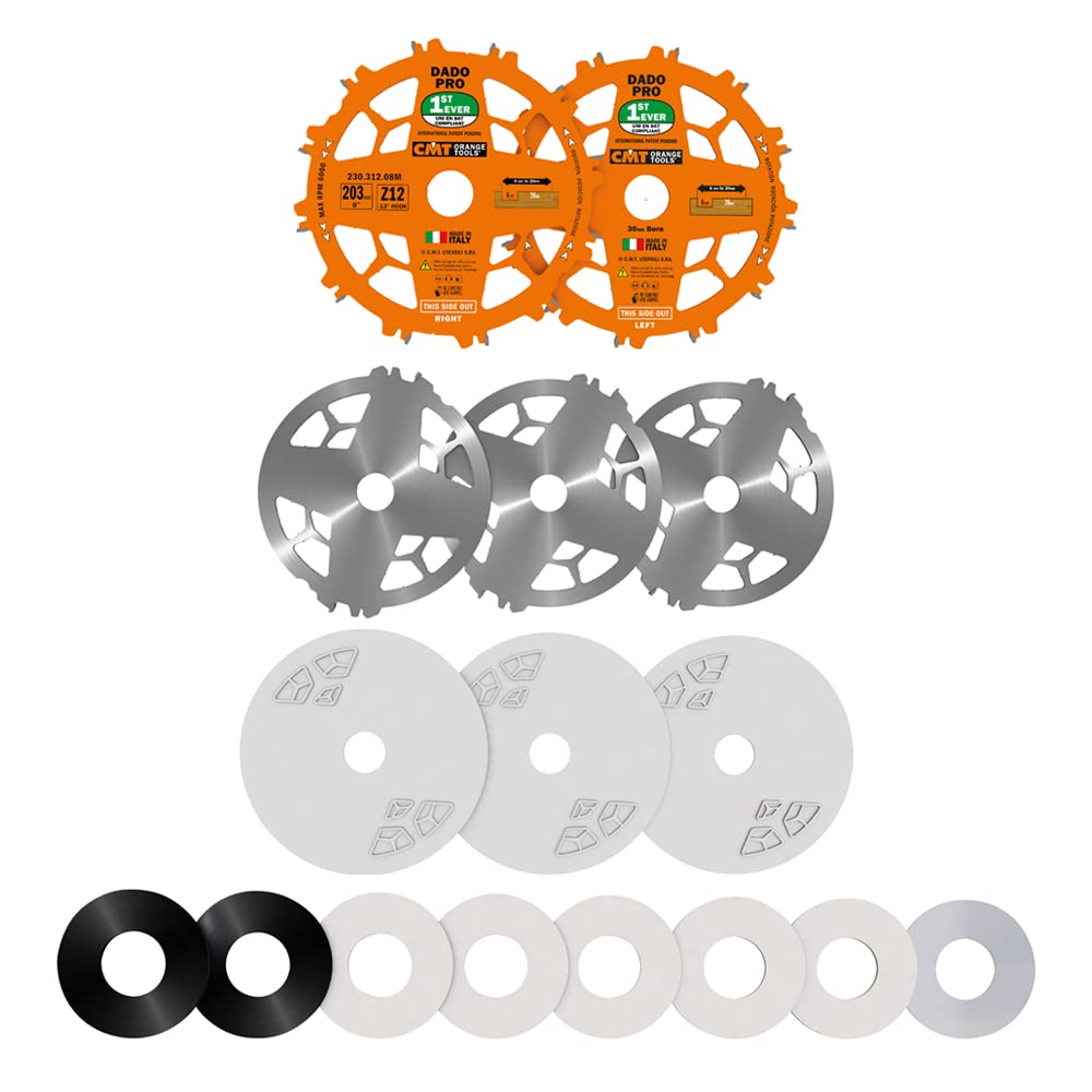 UNI EN847 compliant design prevents contact during rotation.
