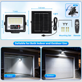 CNOIJUTS 13ft cable enables flexible indoor and outdoor installation.