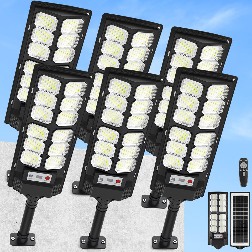 CNOIJUTS solar lights outdoor waterproof unit ready for yard setup.