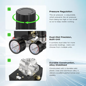 Cnaodun 90-120 psi switch with clear cut-in and cut-out range.