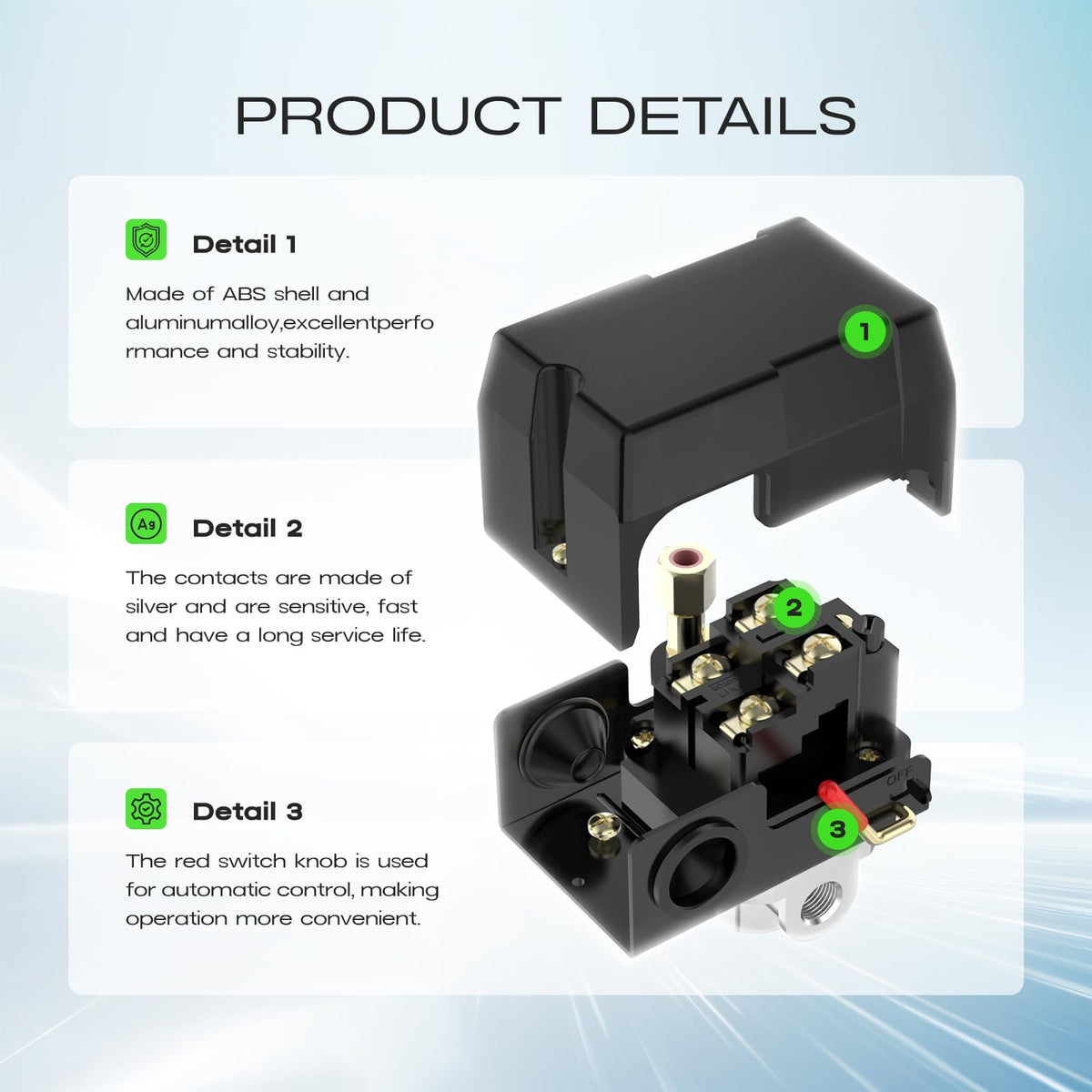 Cnaodun four-port regulator gauge ensuring versatile pressure management.