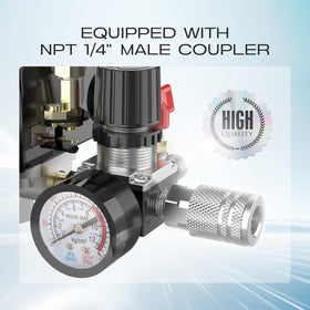 Cnaodun 1/4 NPT thread illustration for universal compatibility.