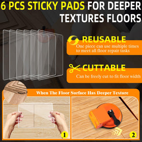 CNARIO Floor Gap Fixer Tool noise-reducing felt pad minimizes operation noise.