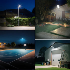 CNOIJUTS easy-install solar security light with quick setup.