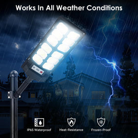 CNOIJUTS motion sensor mode illuminated at night upon movement.