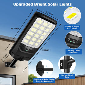 CNOIJUTS solar street light installation hardware for quick mounting