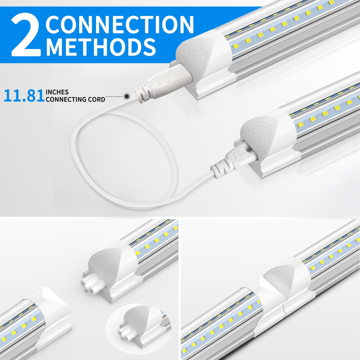 CNSUNWAY ETL-listed LED fixture with aluminum shell for reliable heat dissipation.