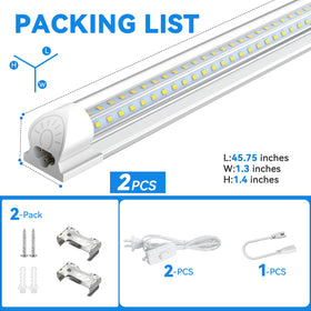 CNSUNWAY light is linkable for larger spaces like garages.