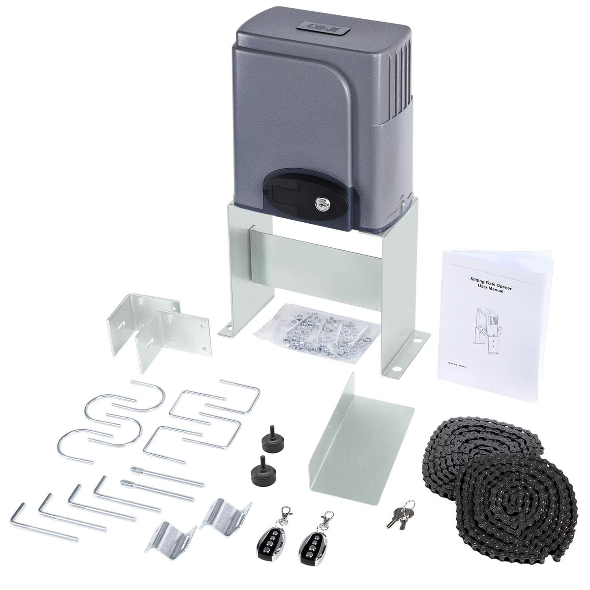 Compact CG1400 design with long remote range for ease of use.