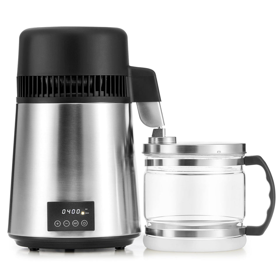 CO-Z distiller on counter for convenient home purification