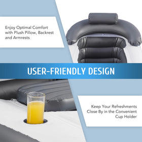 CO-Z ergonomic armrest supports a relaxed seated position.