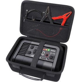 co2CREA AX65 case-fit demonstrates snug protection for the AX65 jump starter.