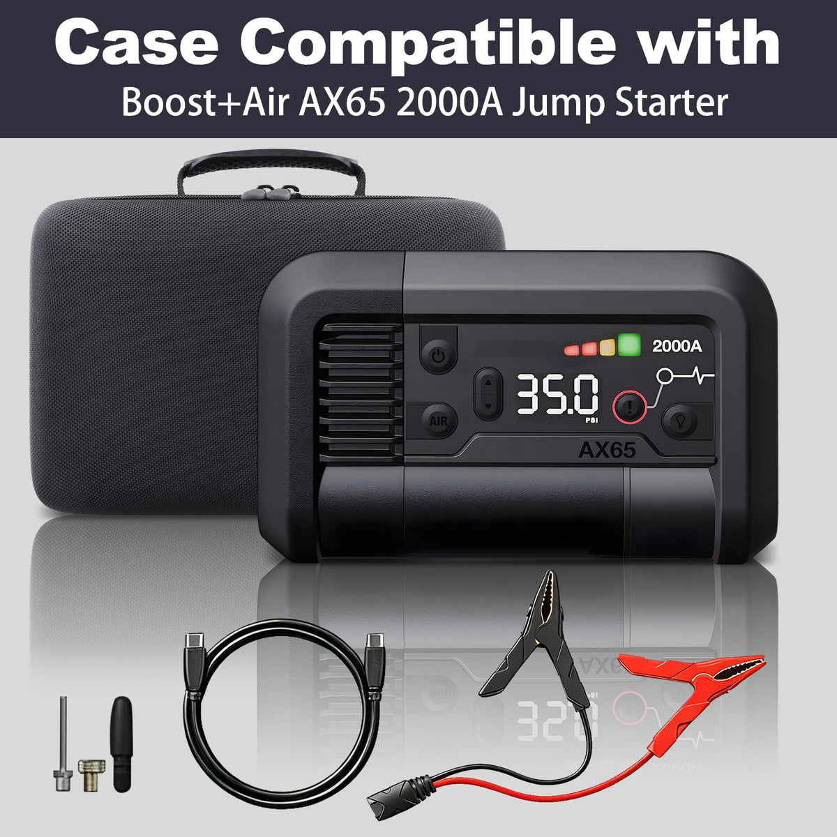 co2CREA interior-mesh-pocket keeps cables and accessories neatly organized.