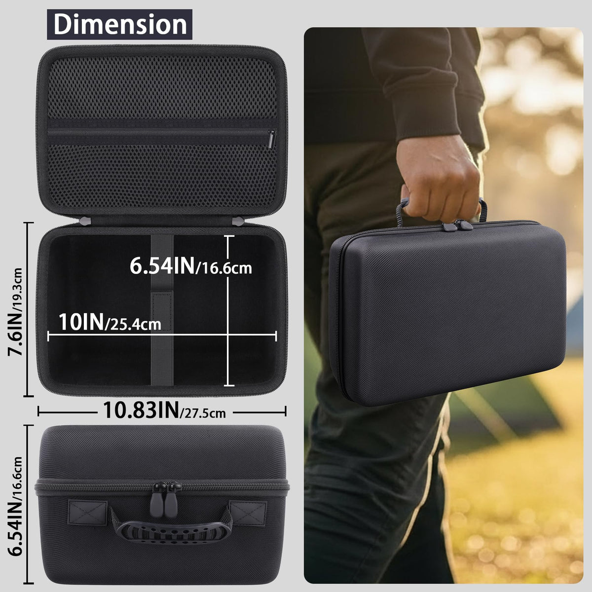 co2CREA off-road-durability guards the case during outdoor use.
