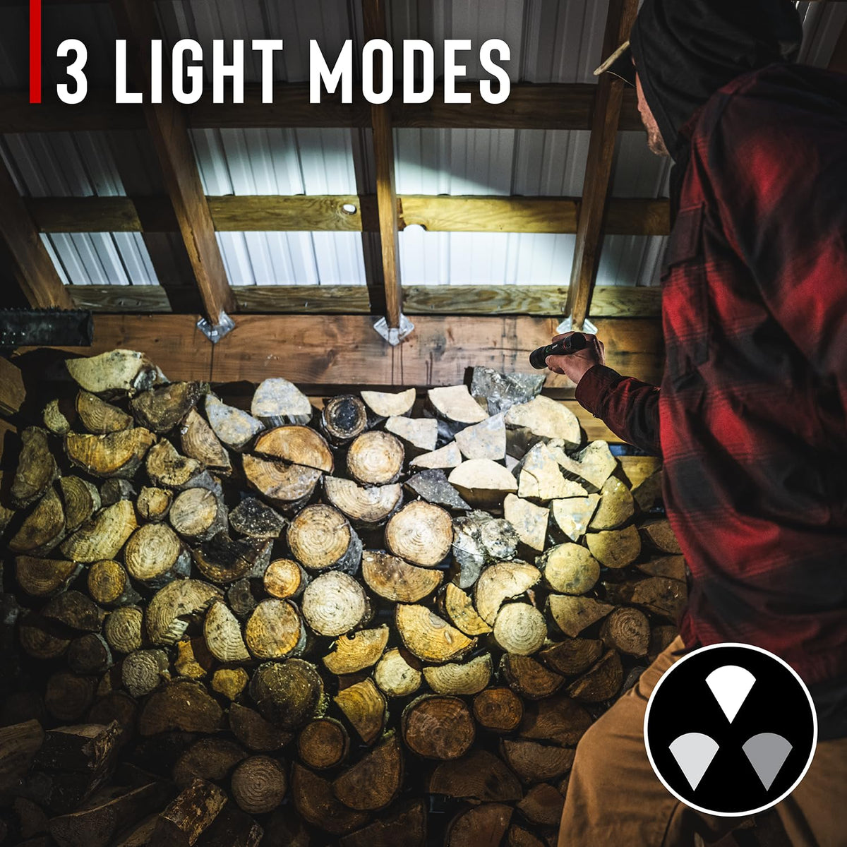 COAST G60R anti-roll tail cap stabilizes the light on any surface.