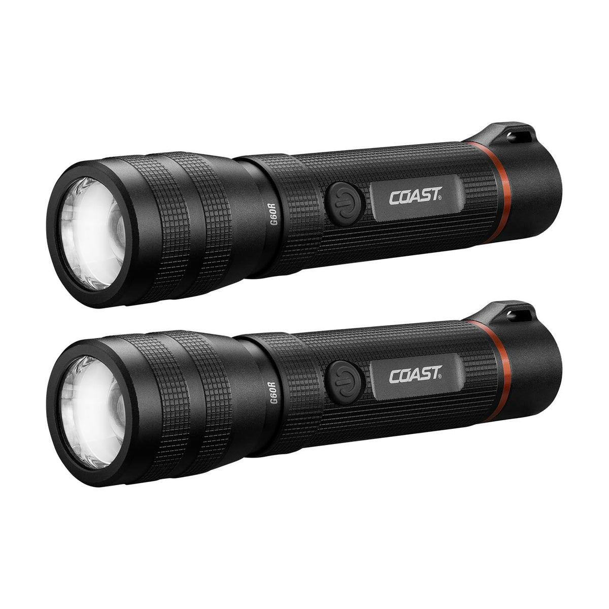 COAST G60R Twist Focus beam for versatile flood or spot lighting.
