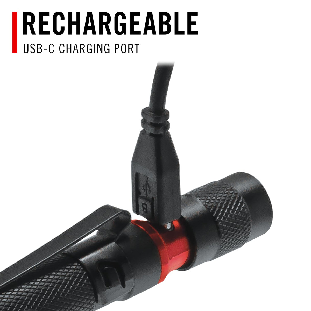 Coast HP3R dual power system supports rechargeable or alkaline batteries.