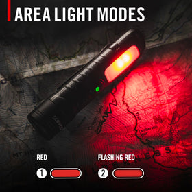 Coast KL35R hat-clip ready for hands-free lighting during outdoor tasks.