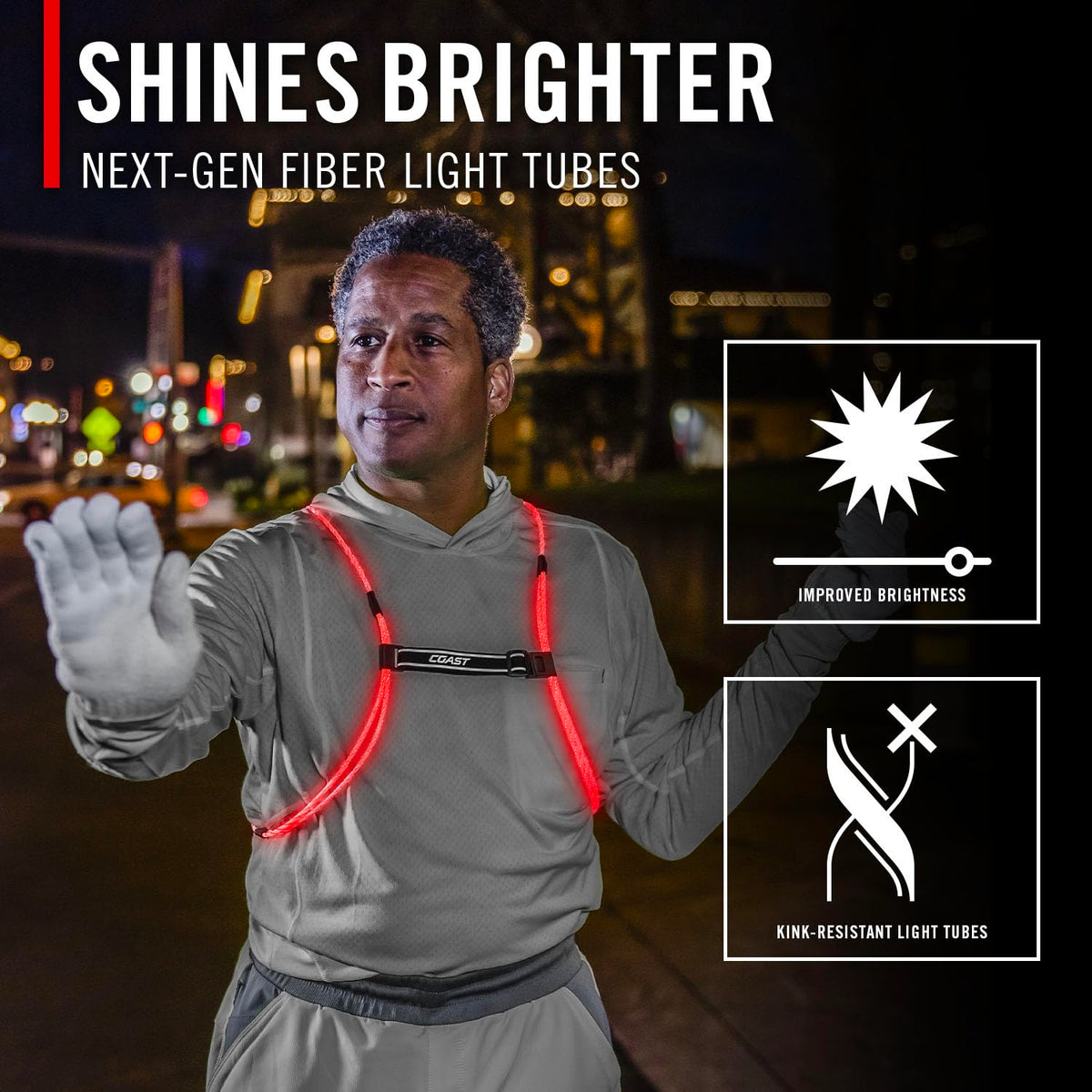 Coast LH150 v2 color modes display offers options for different conditions