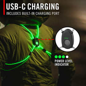 Coast LH150 v2 quick-release buckle for easy on and off