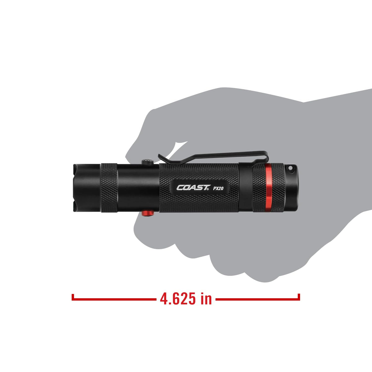 Coast PX20 lifetime warranty reinforces durability and long-term support.