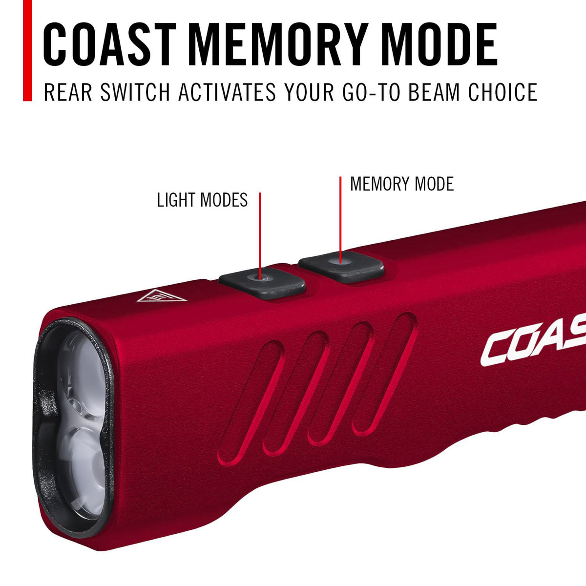 Coast Slayer 1150-lumen Turbo delivers bright bursts for demanding conditions.