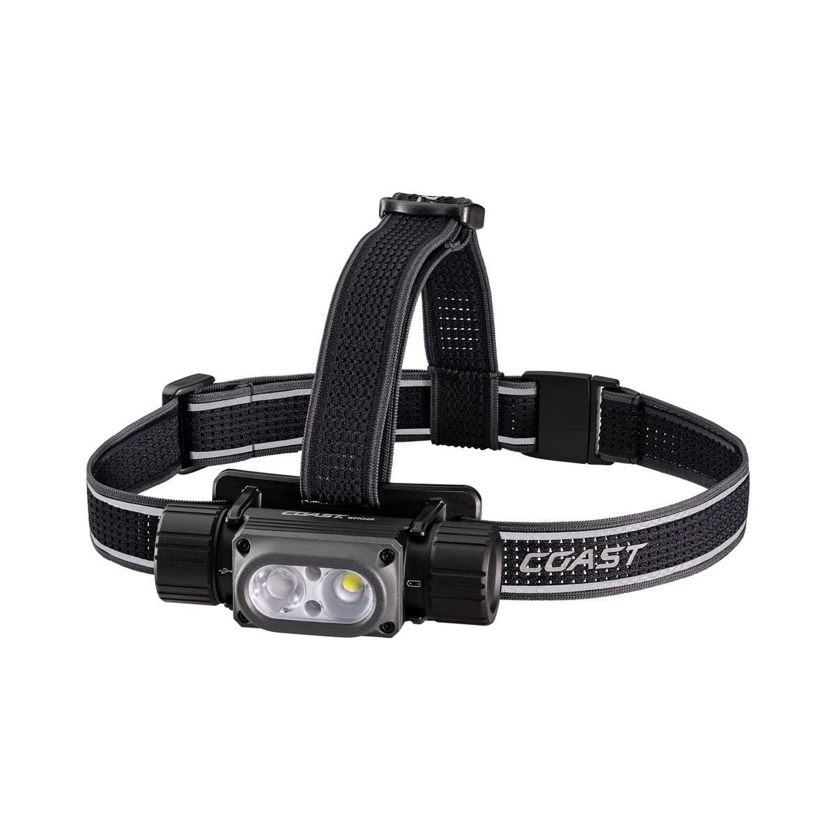 Coast WPH34R headlamp submerged demonstration for IP68 waterproof durability.