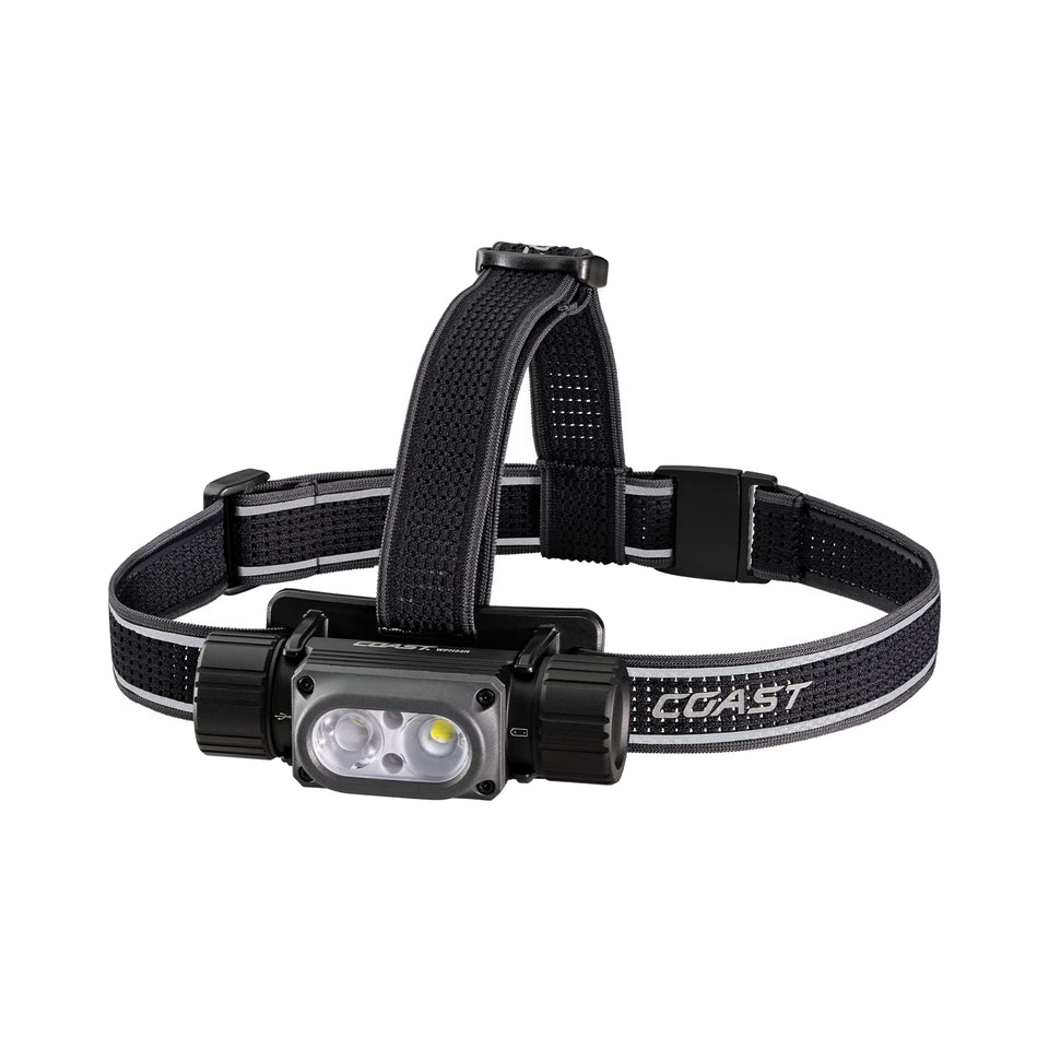 Coast WPH34R headlamp submerged demonstration for IP68 waterproof durability.