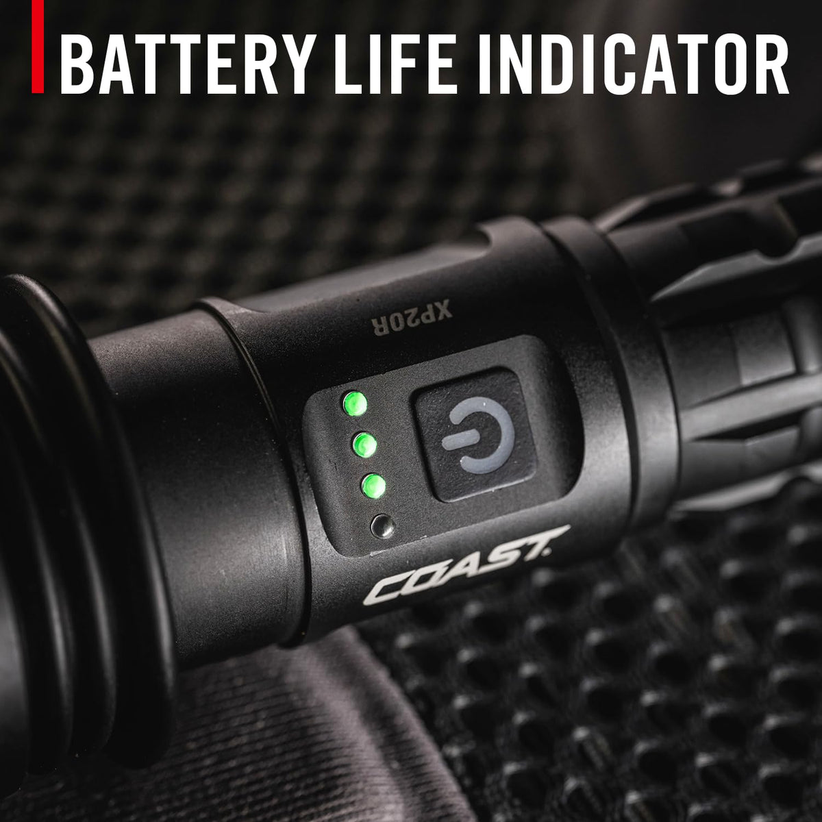 Coast XP20R 5000mah power-bank keeps devices charged