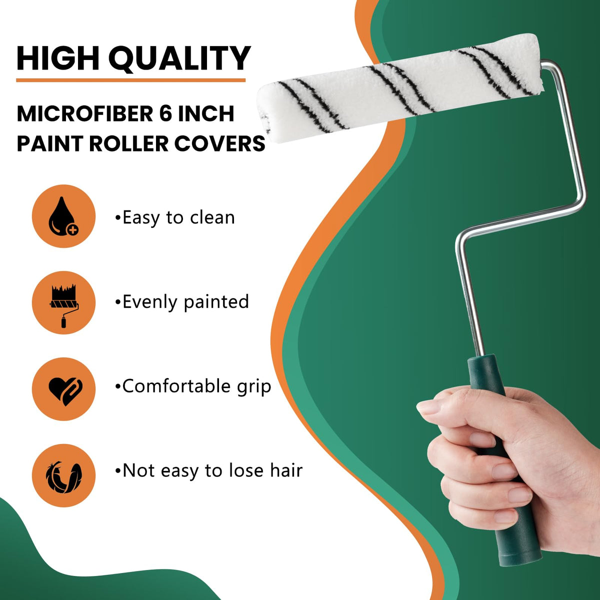 CoatPro Twools 6 inch roller kit delivers fast coverage on walls and furniture