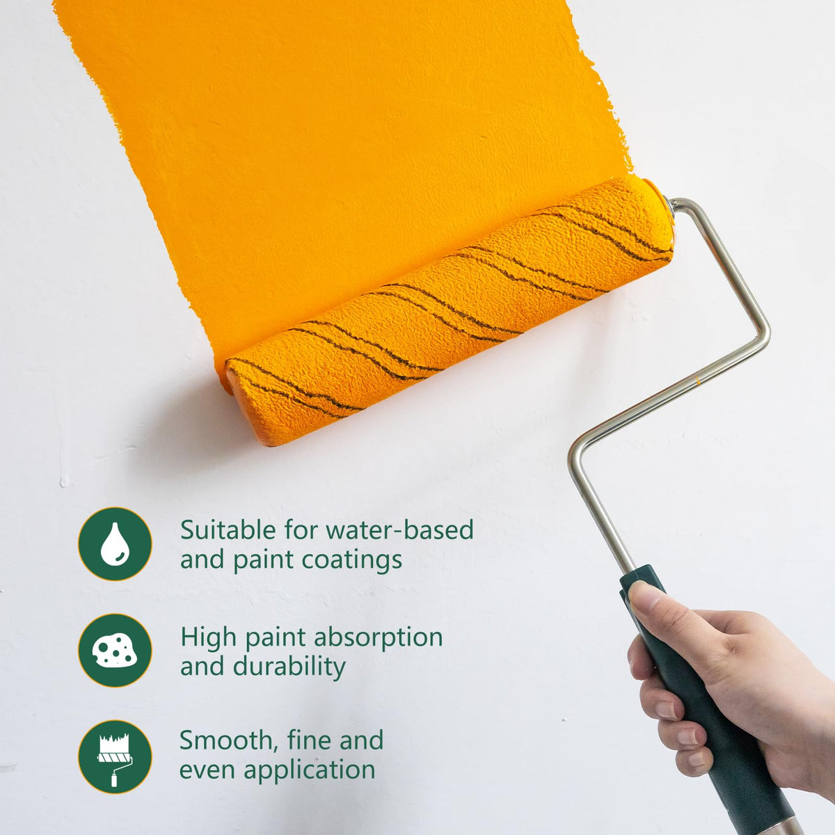 Anti hair loss design preserves bristles through reuse.