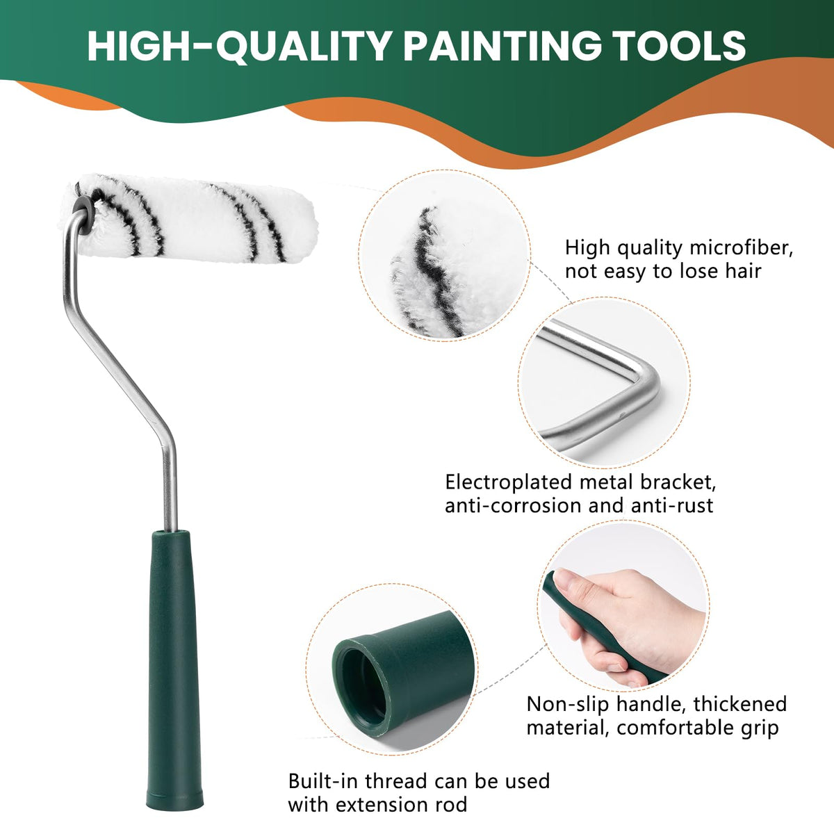 CoatPro Twools easy-clean roller supports quick reuse after projects