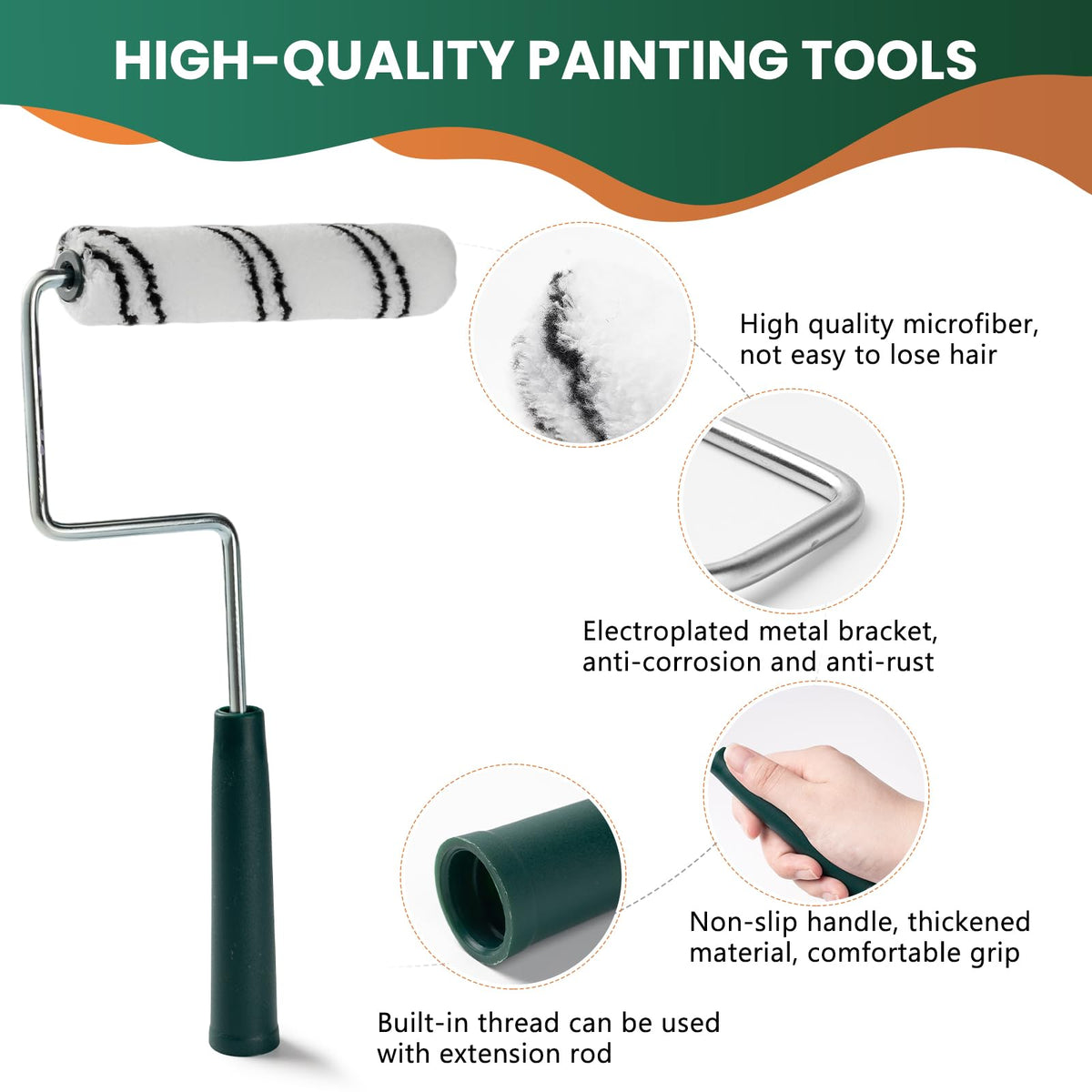 CoatPro Twools 20-pack roller heads ideal for large projects and efficiency
