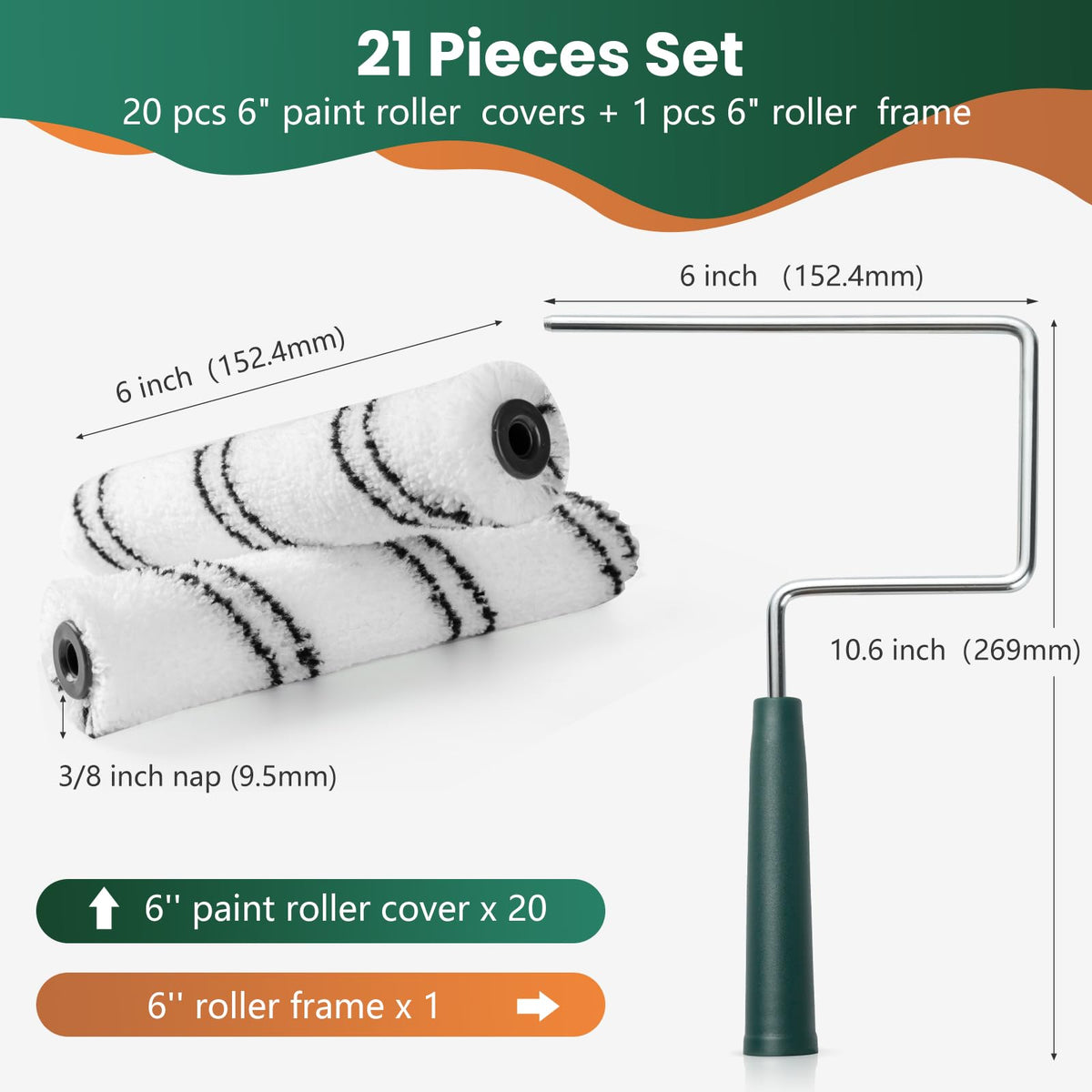 CoatPro Twools wall and furniture painting tool set for versatile DIY tasks