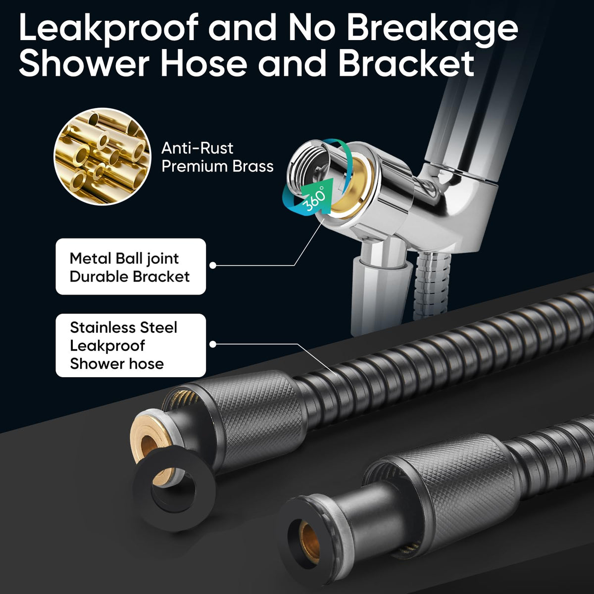 Cobbe 1.8 GPM flow balances pressure and water efficiency
