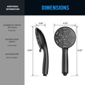 Cobbe 5-year warranty and responsive support for worry-free showers.