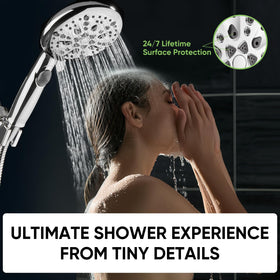 Cobbe universal fit eases DIY installation on most shower arms
