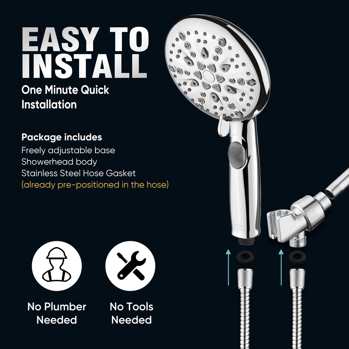 Cobbe 1.8 GPM design saves water without sacrificing performance