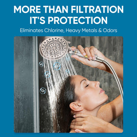 Cobbe filtration media with KDF-55 and calcium sulfite improves water quality.