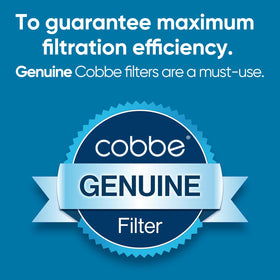 Cobbe universal G1/2 interface fits standard hoses.