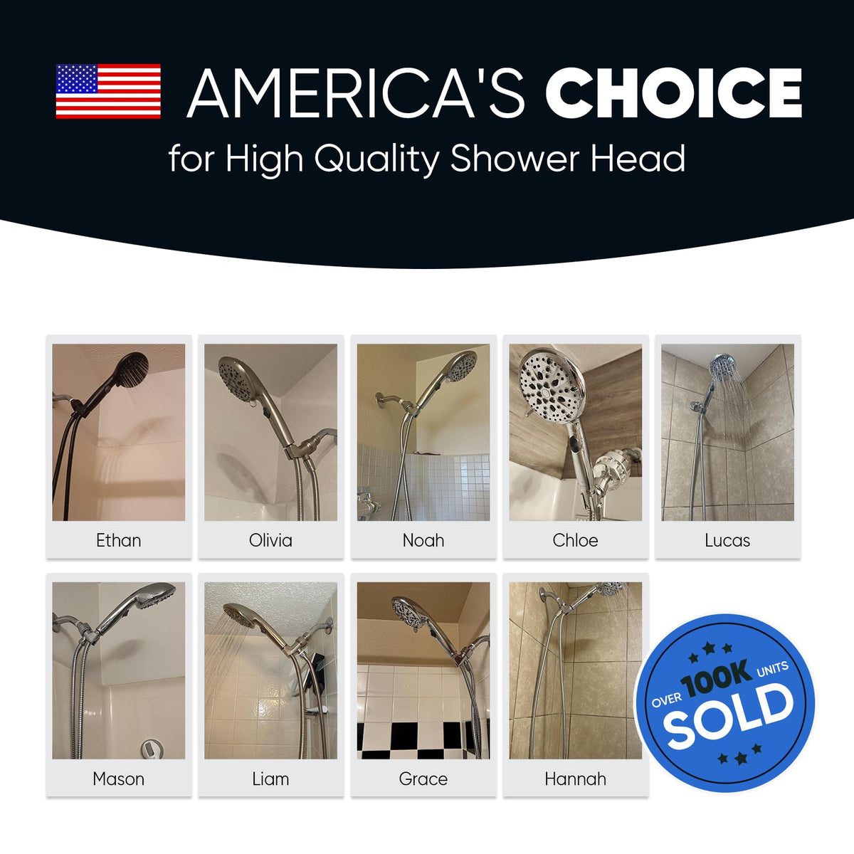 Cobbe oil-rubbed bronze finish adds premium style to bathrooms.