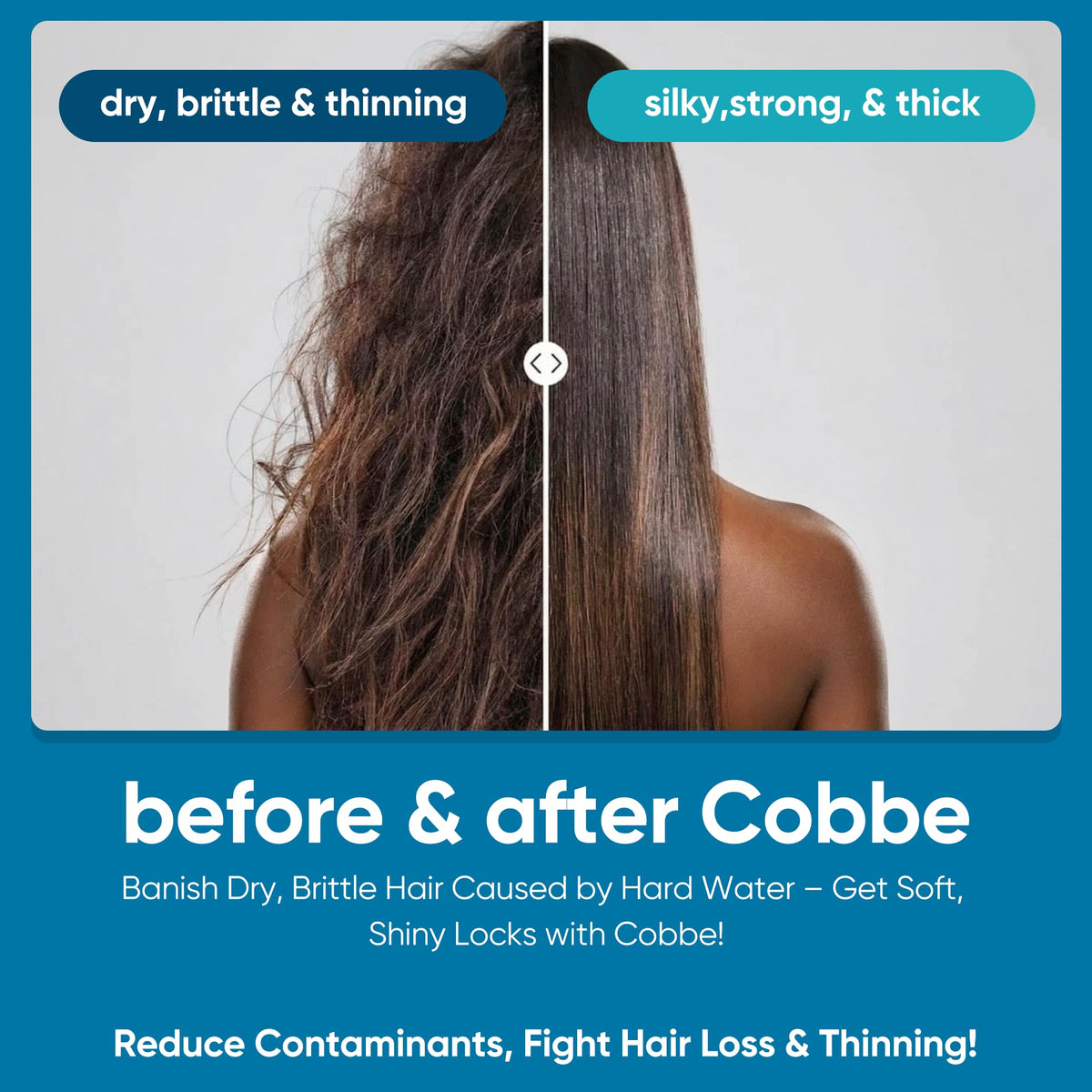 Cobbe universal G1/2-thread installation for standard showers