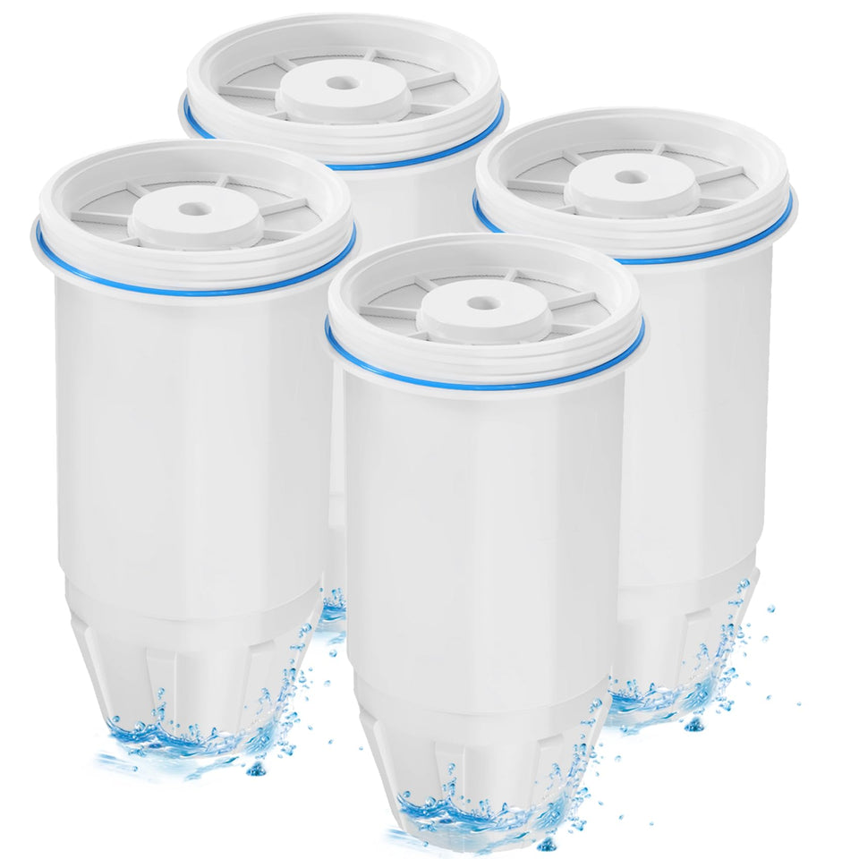 Cobectal water filter pack front view for ZR/ZP pitchers, cleaner-taste water.