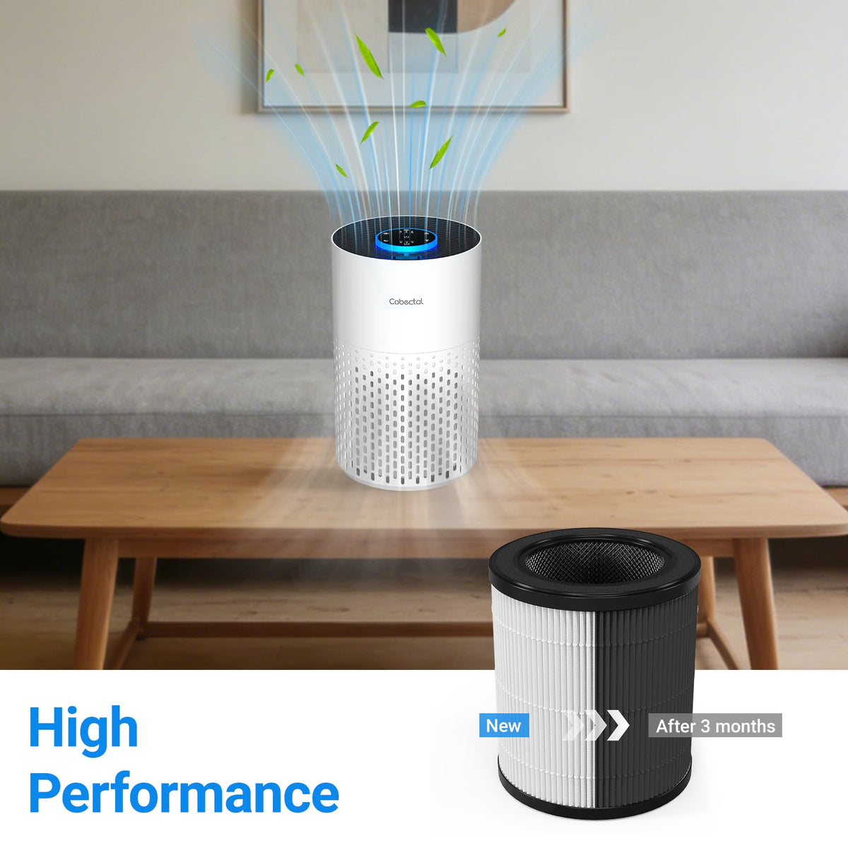 Cobectal zqa-4000b durable materials indicate long-lasting replacement filter