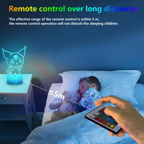 COBIKU night light on desk or shelf for festive ambience.